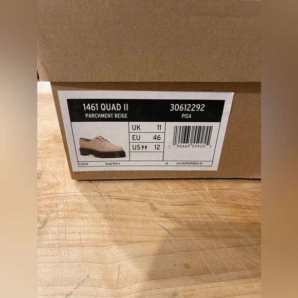 S*O*L*D Dr.Martens 1461 Retro Quad Platform Shoe - Picture 2 of 8